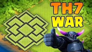 BEST TH7 BASE-COC TH7 ANTI EVERYTHING NEW UPDATE [3 AIR DEFENSE]