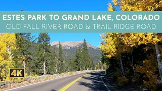 Estes Park, Colorado to Grand Lake, Rocky Mountain National Park, Trail Ridge Road, Fall Color Drive