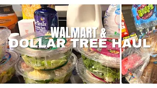 NEW WALMART AND DOLLAR TREE HAUL - REALLY CHATTY