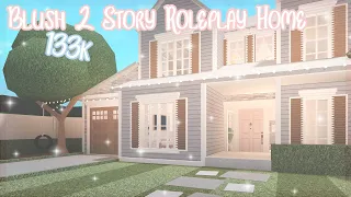 Blush 2 Story Roleplay Home | Bloxburg Speed Build | It's SummerRose