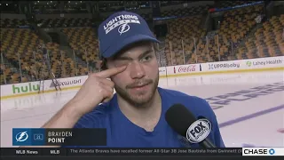 Brayden Point -- Tampa Bay Lightning at Boston Bruins Game 4 05/04/2018