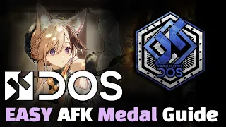 [Arknights] DOS  C-3 ~ A-3  Easy AFK Medal Guide