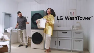 LG WashTower™ : Integrated, Intelligent laundry solution