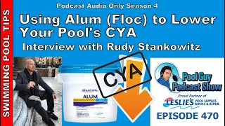 Using Aluminum Sulphate (Floc) to Lower the CYA Level in Your Pool with Rudy Stankowitz
