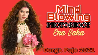 Durga Puja 2021 - Mind blowing - Photoshoot | Ena Saha | ABCE TV Bangla