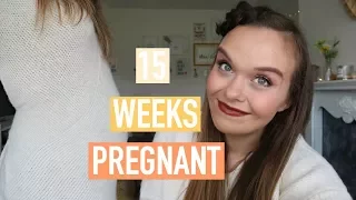 15 WEEKS PREGNANT - SYMPTOMS, 15 WEEK BUMP AND GUESS THE GENDER!