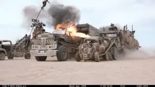 Супер трюки!!! Как Mad Max выглядит без спецэффектов. Отчаянные каскадеры!