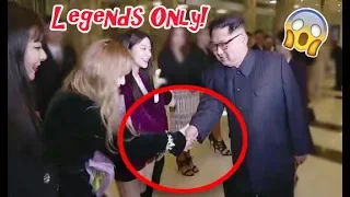 Video of Red Velvet shaking hands with North Korea's Kim Jong Un | 레드벨벳 만난 김정은 위원장