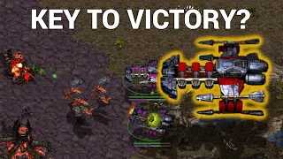 StarCraft 1: BCs ATTACK! - TerrOr vs Sziky Part 4 | RISS