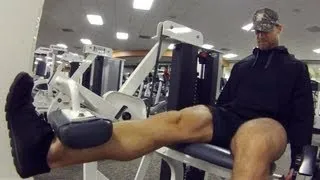 Gym Workout Routine - Legs Exercises - Saturday