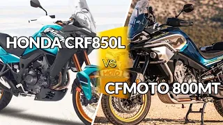 HONDA CRF850L AFRICA TWIN VS CFMOTO 800MT ::  Two of the Most-Awaited Adventure Bikes in the Market