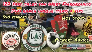 127 YARD SALES HUGE 🛑350 VENDORS at VAN WERT FAIRGROUNDS & J&M Ranch Highlights Interviews