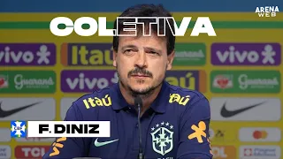 COLETIVA FERNANDO DINIZ | AO VIVO | SELEÇÃO BRASILEIRA - Eliminatórias da Copa do Mundo