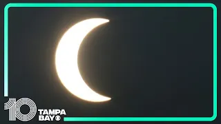 LIVE: Solar eclipse path of totality, Tampa Bay radar