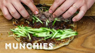 How To Make a Scallion Pancake Beef Wrap