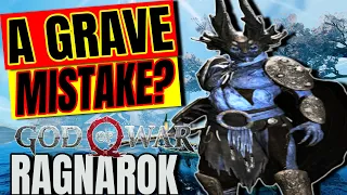 Why Did The Dark Elf King Say We Made A Grave Mistake? [[ GOD OF WAR Theory ]]