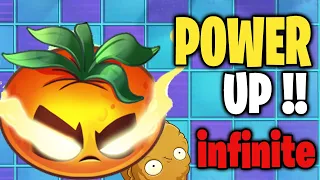 PvZ 2 Funny - Every Plant Power Up INFINITE Vs 30 Castlehead Zombie - Plants Vs Zombies 2