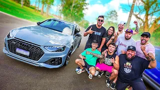 REAÇÃO DOS MEUS AMIGOS AO VER MINHA AUDI RS4 AVANT NOVA