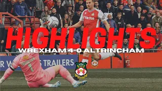 HIGHLIGHTS | Wrexham 4-0 Altrincham