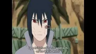 sasuke vs danzou:linkin park in the end.