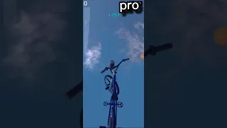 noob vs pro vs hacker bmx 2 tricks