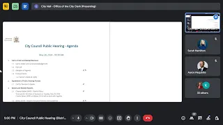 June 03, 2024 - City Council Public Hearing - Continuation (District Planning)