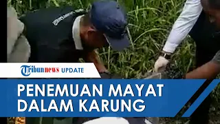 Mayat Diduga Wanita Dalam Karung Ditemukan di Drainase di Bogor, Leher Terputus dan Sudah Membusuk