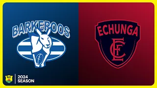 Mt Barker v Echunga: Round 4 Season 2024 - Hills Football League