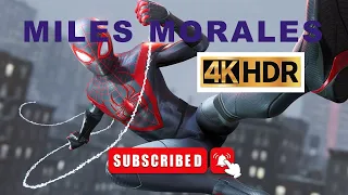 SPIDER-MAN: MILES MORALES PS5 Full Gameplay Walkthrough (4K 60FPS) No Commentary Ultra HD HDR