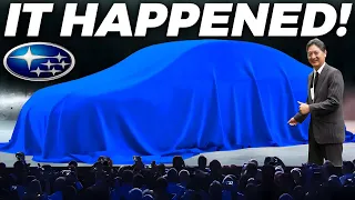 Subaru Just Announced 5 New Cars For 2024 & STUNS The Entire Car Industry!