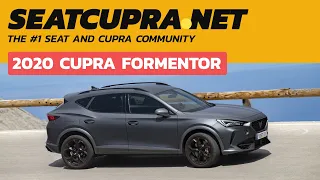 2020 CUPRA Formentor detail and driving footage