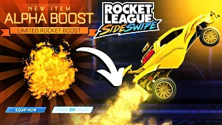 ALL GOLDEN ITEMS NOW AVAILABLE in Rocket League Sideswipe