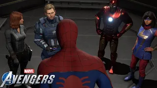 Spider-Man Meets the Avengers (Iconic Suits) - Marvel's Avengers (PS5)