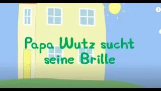 Немецкий язык с Peppa Pig. Audiolibro #1. Papa Wutz sucht seine Brille.