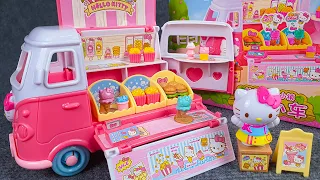 34 Minutes Satisfying with Unboxing Hello Kitty Fastfood Van Playset, Kitchen Toys Collection | ASMR