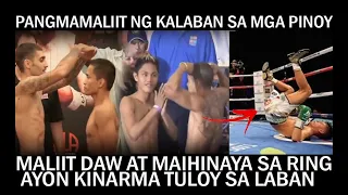 PINOY EASY KALABANIN MALIIT AT MABAGAL! PANGMAMALIIT NG UNDEFEATED BOXER SA PINOY BAGSAK ANG INABOT