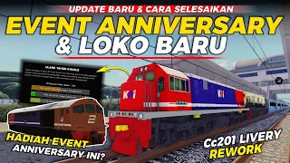 UPDATE BARU & EVENT ANNIVERSARY Di Roblox Ro Scale Kereta Api Indonesia‼️​ Begini Caranya‼️​
