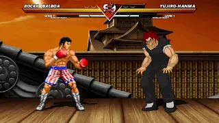 ROCKY BALBOA vs YUJIRO HANMA - Highest Level Insane Fight!