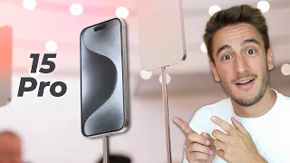 J'ai pris en main les iPhone 15 Pro en avant-première !