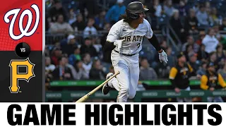 Nationals vs. Pirates Game Highlights (4/14/22) | MLB Highlights