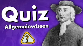 Quiz Allgemeinwissen - 10 Fragen