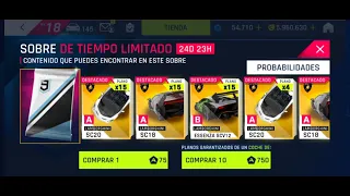 Asphalt 9. Opening Raging Bull Packs.