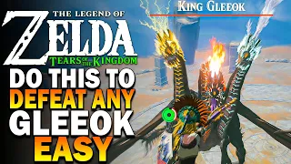 How To Kill Any Gleeok & King Gleeok Easy! Zelda Tears Of The Kingdom Tips & Tricks