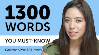 1300 Words Every German Beginner Must Know