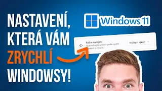 17 tipů, jak zvýšit výkon Windows 11 😊