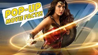 WONDER WOMAN - Pop-Up Movie Facts (2017) Gal Gadot, Chris Pine, Patty Jenkins DCEU superhero film