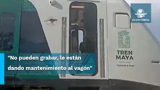 Tren Maya donde viajaba AMLO se para por más de una hora