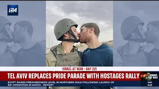 Tel Aviv replaces pride parade with hostages rally