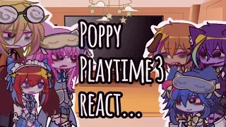 Poppy Playtime 3 react...||GACHA||GACHALIFE2||REACTION VIDEO||