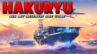 Hakuryu: all my reserves are gone